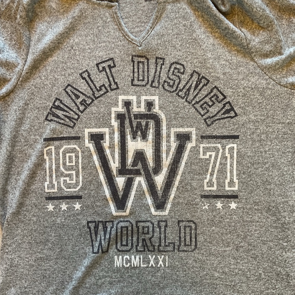Walt Disney World Sequin Hoodie 1X - Picture 3 of 7